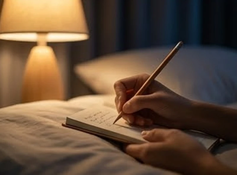 Mơ bị ép lấy chồng: Phân tích tâm lý, điềm báo & cách giải tỏa 9 Bàn tay đang cẩn thận ghi chép lại các chi tiết của cơn ác mộng vào sổ tay để xoa dịu cảm giác uất ức