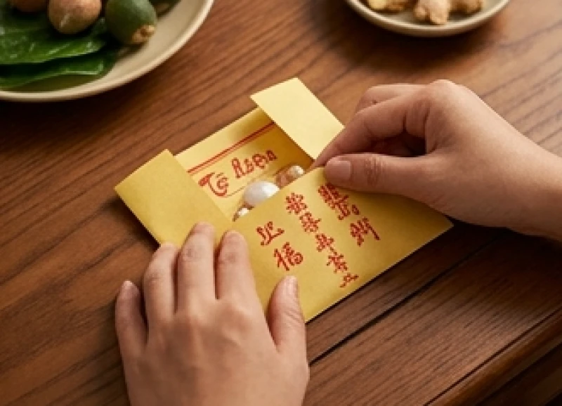 Văn khấn thay bát hương mới: Bài khấn chuẩn và thủ tục an vị 7 Bàn tay cầm bút viết những dòng chữ rõ ràng ngay ngắn lên tờ hiệu để ghi rõ danh xưng thần linh phụng thờ