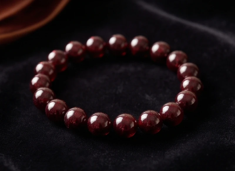 Vòng tay đá phong thủy tuổi Mão: Chọn size, số hạt và bảng giá 5 Vòng tay đá ngọc hồng lựu Garnet mang sắc đỏ thẫm tượng trưng cho nhiệt huyết