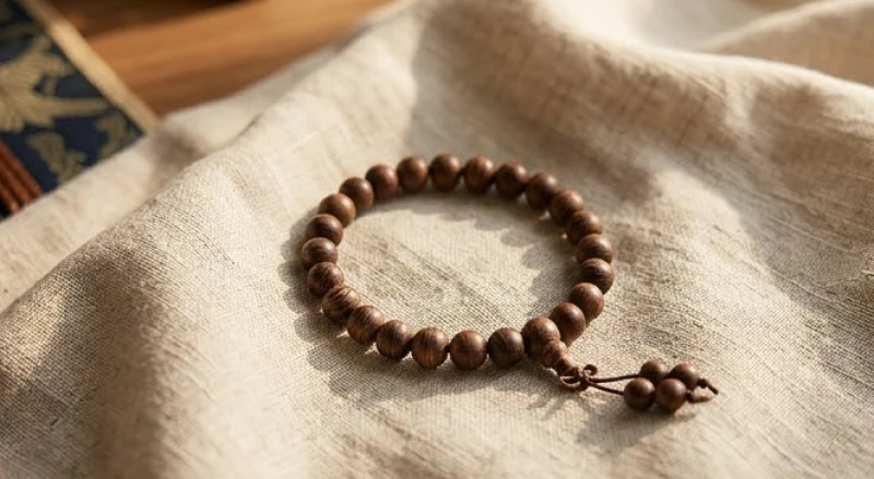 Vòng tay dâu tằm tự nhiên mang lại bình an và cân bằng năng lượng cho mẹ bầu