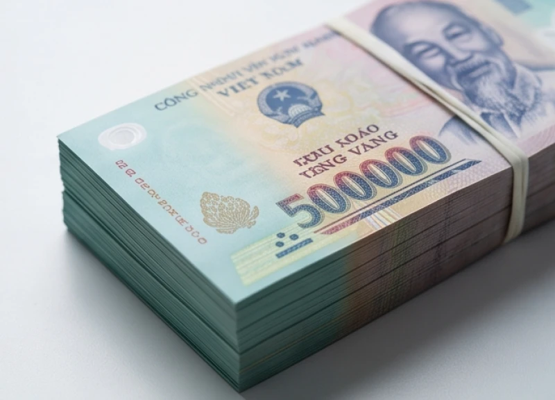 Mơ thấy tờ tiền 500: Giải mã góc nhìn tâm lý & bộ số tài lộc 6 Xấp dày các tờ tiền 500 nghìn đồng polymer được cột gọn gàng đại diện cho sự thịnh vượng tích tụ