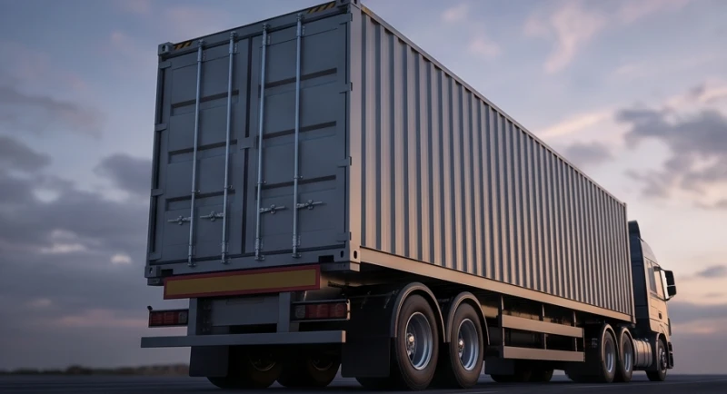 Khối lượng đồ sộ của chiếc xe container đầu kéo phản ánh mức độ nghiêm trọng của những áp lực thực tế