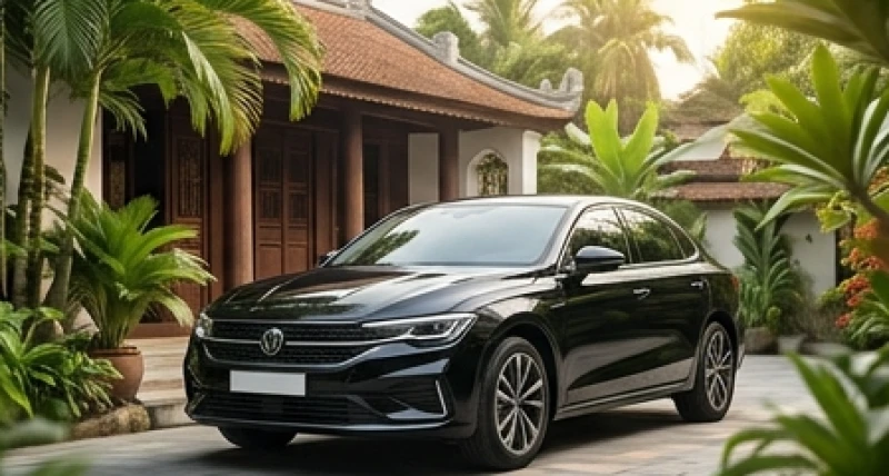 Xe ô tô màu đen sang trọng là lựa chọn phong thủy an toàn cho người tuổi Canh Thân mệnh Mộc