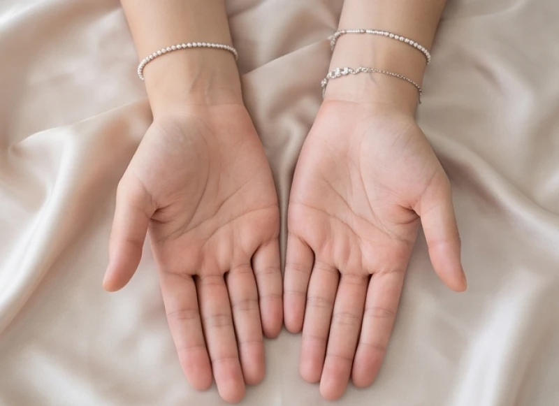 Chỉ tay chữ Nhất ở nữ: Luận tay trái, tay phải và cách hóa giải 5 So sánh sự khác biệt về đường nét giữa lòng bàn tay trái và phải của nữ giới