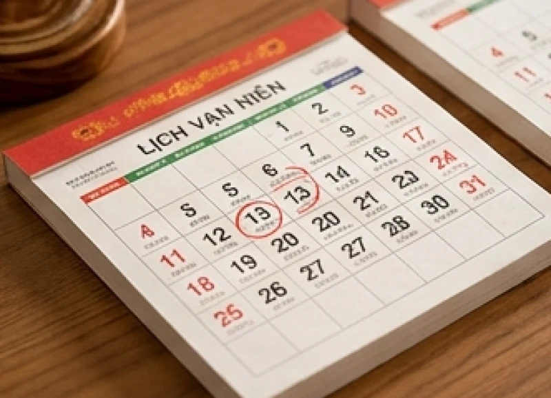 Tuổi Thân Khai Trương Ngày Nào Tốt: Lịch Mở Hàng & Văn Khấn 5 Cuốn lịch vạn niên được đánh dấu kỹ lưỡng những ngày hoàng đạo mang lại đại cát đại lợi