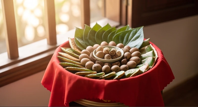 Tuổi Thân nên cưới vào năm nào: Bảng năm đẹp và hóa giải 1 Đôi uyên ương chuẩn bị mâm quả cho ngày trọng đại sau khi chọn được thời điểm kết hôn vượng khí cho người tuổi Thân