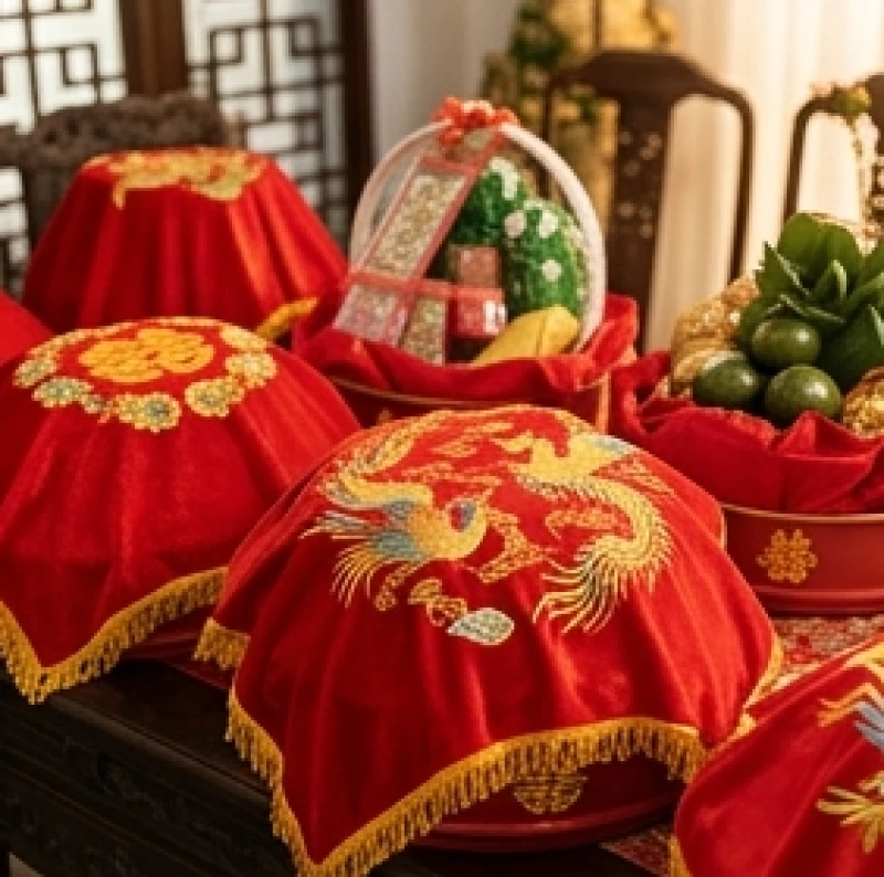 Mâm quả cưới hỏi truyền thống được chuẩn bị chu đáo vào ngày đẹp cho nữ tuổi Sửu