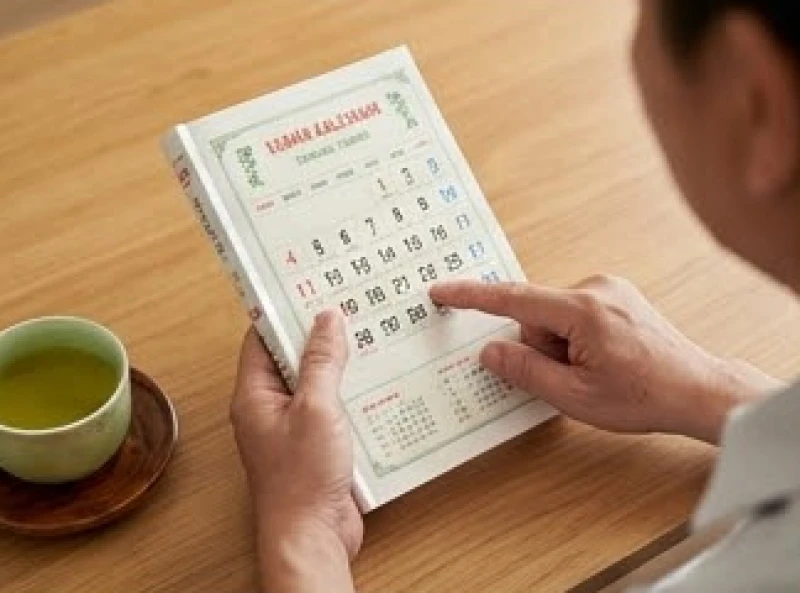 Gia chủ tra cứu lịch vạn niên để chọn khung giờ hoàng đạo thực hiện nghi lễ chuyển đến nơi ở mới
