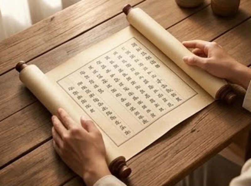 Thầy phong thủy đang xem xét lá số tử vi vận hạn tuổi Tuất năm 2026 chi tiết cho gia chủ trên bàn làm việc