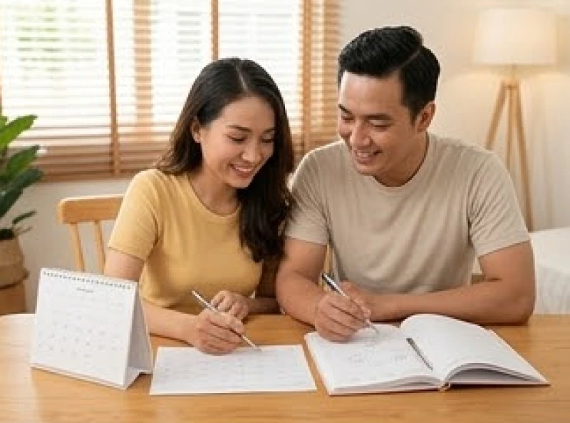Cặp đôi Đinh Sửu 1997 xem ngày cưới hỏi và lên kế hoạch cho sự kiện trọng đại trong không khí vui vẻ