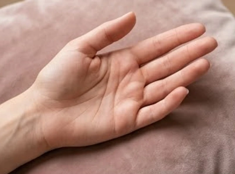 Nốt ruồi trong lòng bàn tay trái nữ: Giải mã gò & chỉ tay 1 Lòng bàn tay trái của phái nữ với các đường chỉ tay và gò nổi rõ ràng