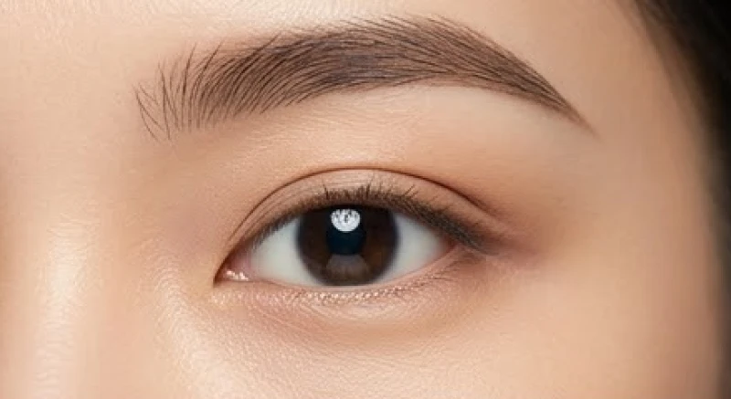 Tướng mắt một mí: Luận giải vận mệnh và cách phân biệt mắt lươn 1 Cận cảnh đôi mắt một mí thanh tú của người phụ nữ mang nét đẹp truyền thống