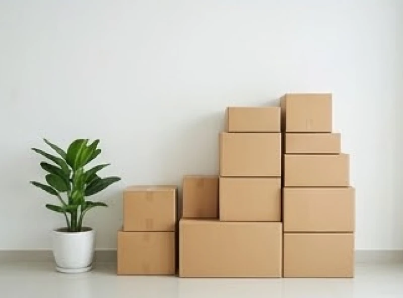 Tuổi Tuất nhập trạch ngày nào tốt: lịch chuẩn & kịch bản hành lễ 9 Đồ đạc đóng thùng được xếp gọn gàng ở góc nhà chờ đến đúng ngày hoàng đạo mới tiến hành mở ra