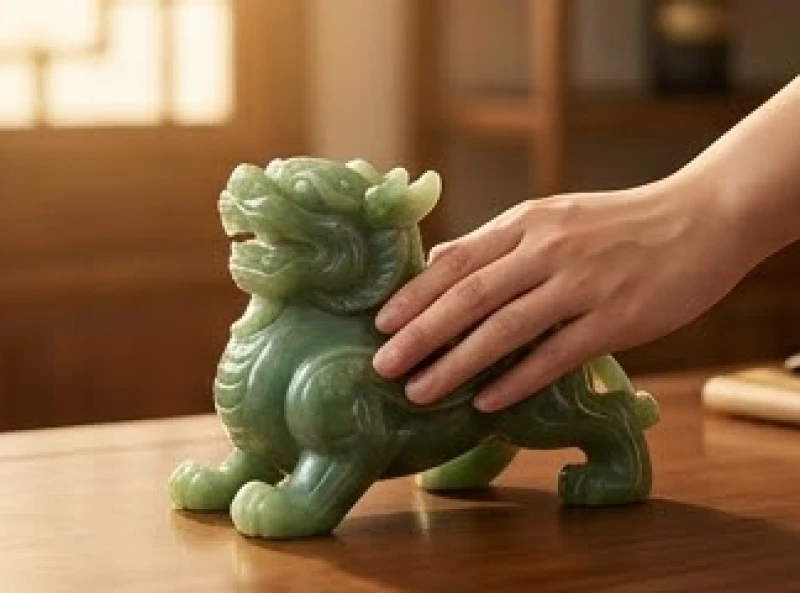 Tỳ Hưu phong thủy tuổi Thìn: chọn màu nạp âm và cách an vị 10 Bàn tay xoa nhẹ lên phần bụng của tượng tỳ hưu phong thủy tuổi thìn