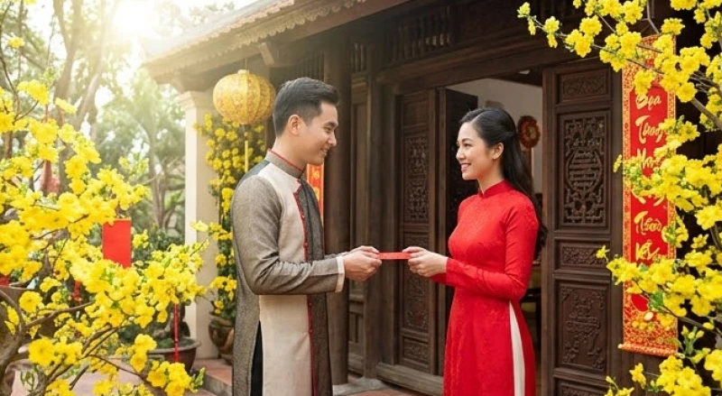 Nghi thức xông đất mở hàng đầu năm mang lại may mắn và bình an cho gia đạo