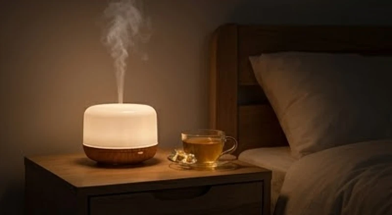 Mơ thấy rồng đen là điềm gì: Giải mã bối cảnh & cách hóa giải 6 Máy xông tinh dầu sả chanh tỏa khói nhẹ nhàng bên cạnh tách trà thảo mộc ấm áp trong không gian phòng ngủ yên tĩnh