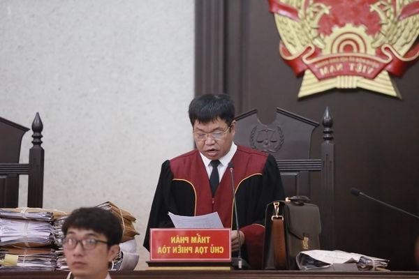 Chủ tọa phiên tòa tuyên án vụ nữ sinh giao gà ở Điện Biên bị giết hại