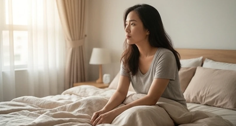 Mơ thấy bế em bé: Giải mã điềm báo và con số may mắn 1 Người phụ nữ trằn trọc suy nghĩ sau khi mơ thấy bế em bé trong vòng tay