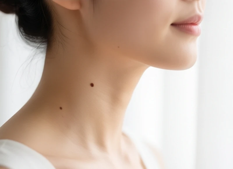 Người phụ nữ có nốt ruồi bên phải cổ đại diện cho tài lộc dồi dào và kinh doanh mát tay