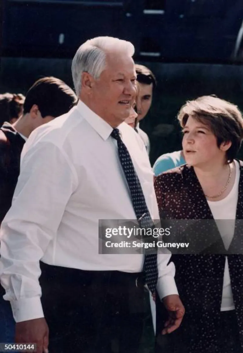 Yeltsin và con gái